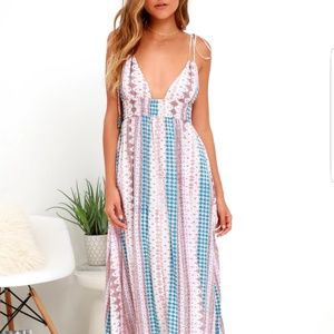 Printed Maxi Dress